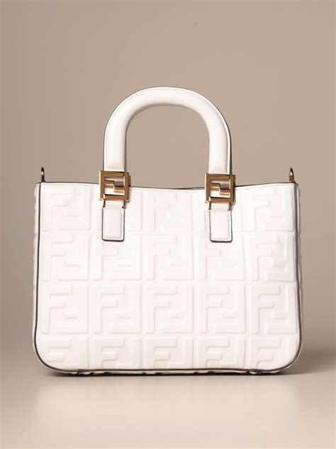 made in italy fendi cold insert fs441 white|Fendi handbags sale.